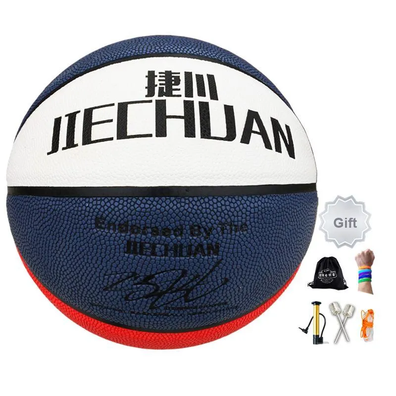 Melway PU Basketball Red White Blue Size 7 Training-4
