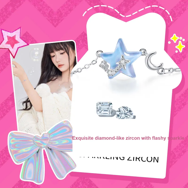 Barbie Synthetic Cubic Zirconia Rope Bracelets Women's-4