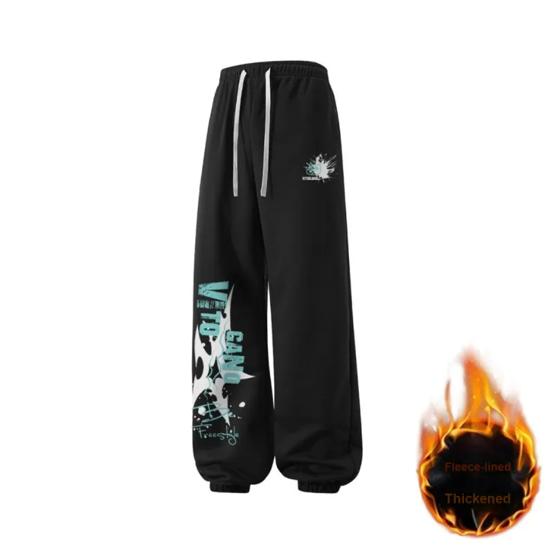Vitocano Casual Pants Unisex Black-6