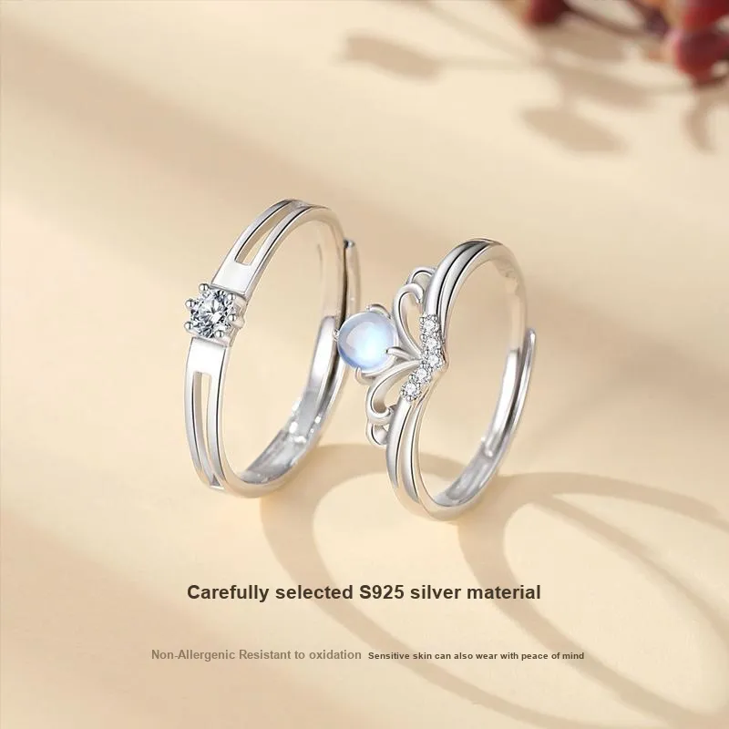 MISS TOOYA S925 Silver Rings Unisex-2