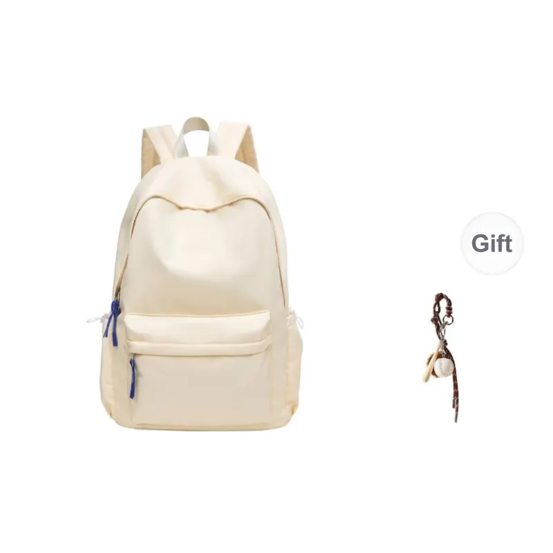 GOBLIN SHARKS 1759 Nylon Backpack Unisex Black/White/Beige Yellow/Green/Blue/Gray-14