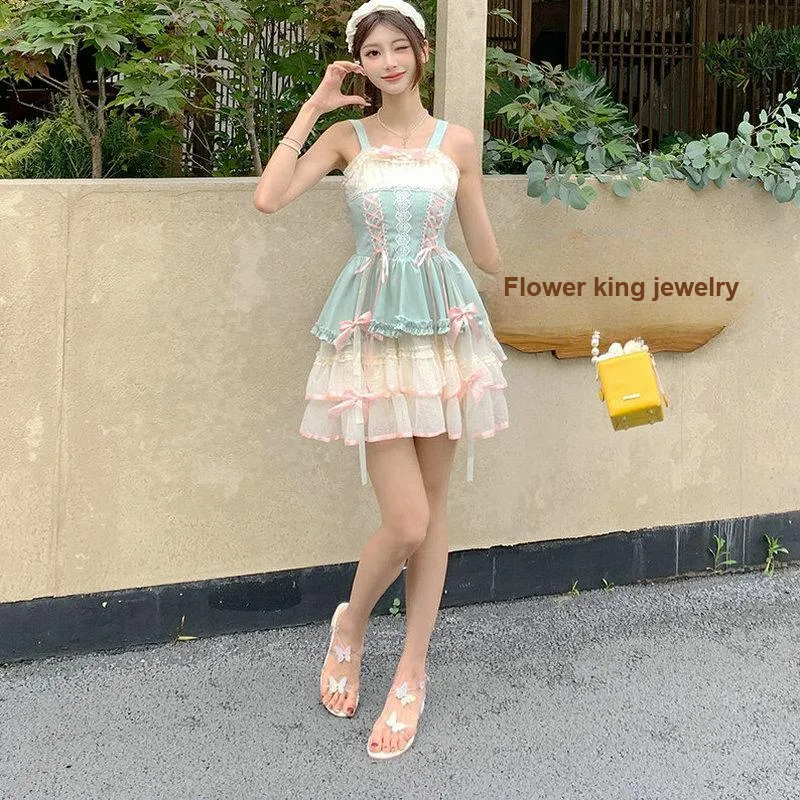 DOSOHEB Slip Dresses Women's-7