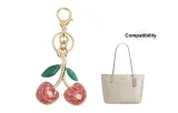 Crystal Pink Cherry Pendant