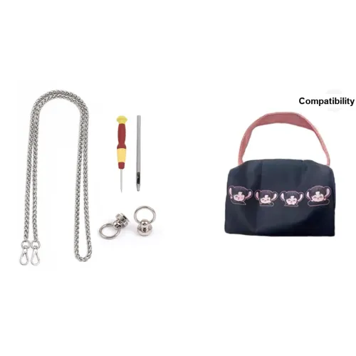 Сумка с ремнем Alloy Женская Белая Металлическая