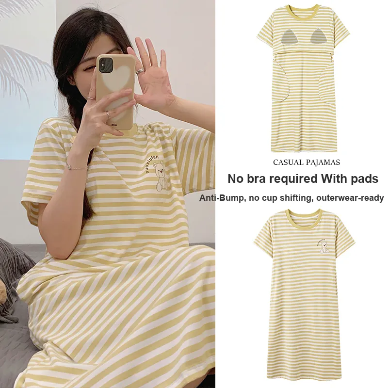 MADALLO Nightgown Women's Light Yellow-1