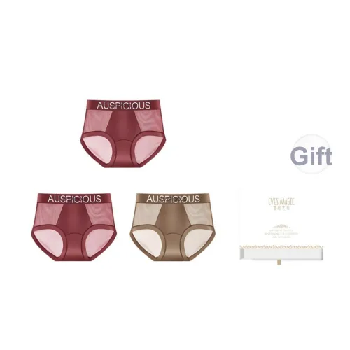 XIA.WA.ZHI.XIU Underpants Women's Shopping Bag 3 Pack