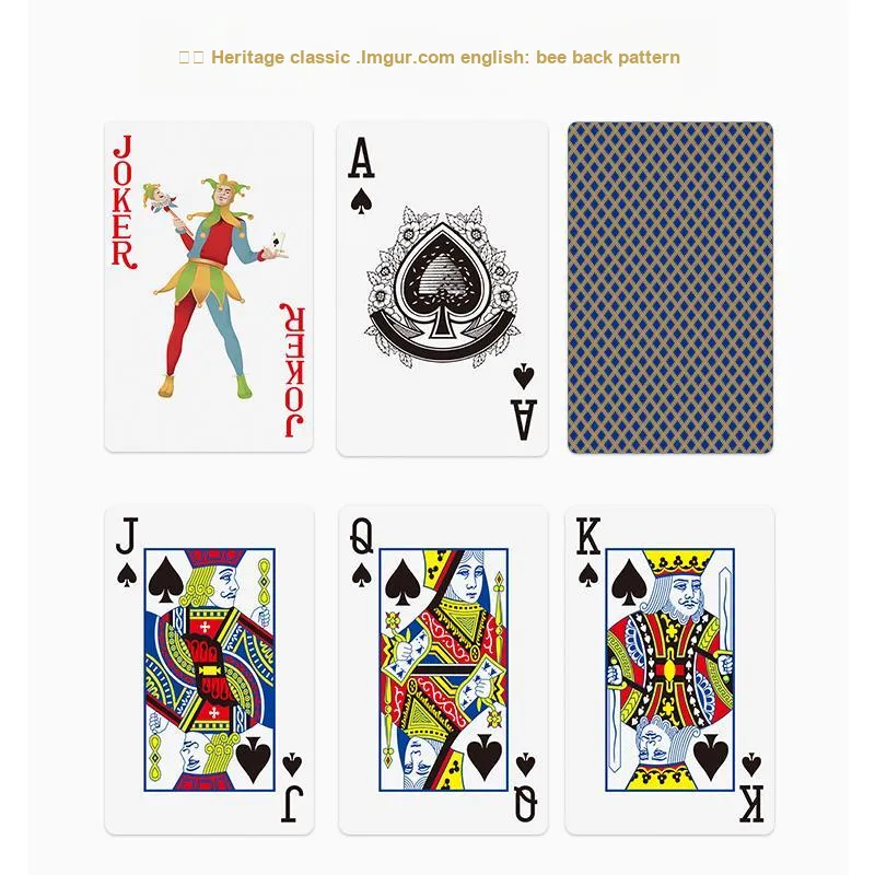 GPPOKER Egg Beating Gold Medal F3 Poker Cards-11