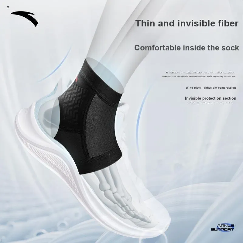 Anta Ankle Braces Soccer Basketball Running Cycling Unisex Elastane Polyamide-3