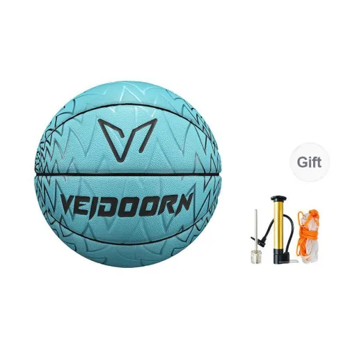 VEIDOORN PU Basketball Blue Size 7 Ball Street Training Competition Unisex