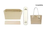 [Ecru Three-Piece Set]Open Top Liner+Wide Shoulder Pads+Bottom Pad