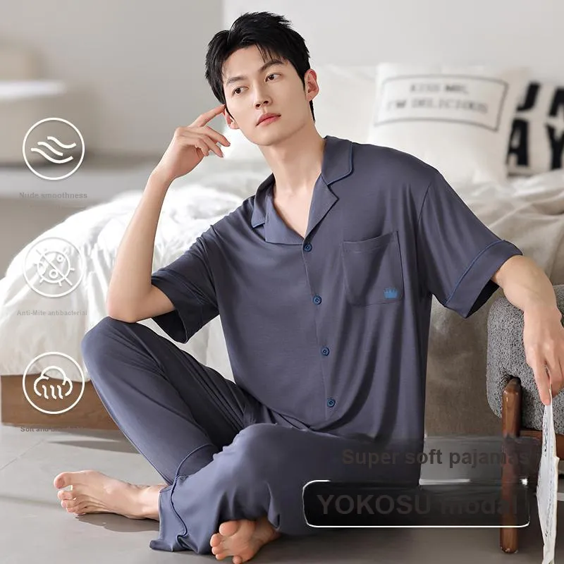 MIIOW Cool One Summer Series Pajama Set Men's Lead-1
