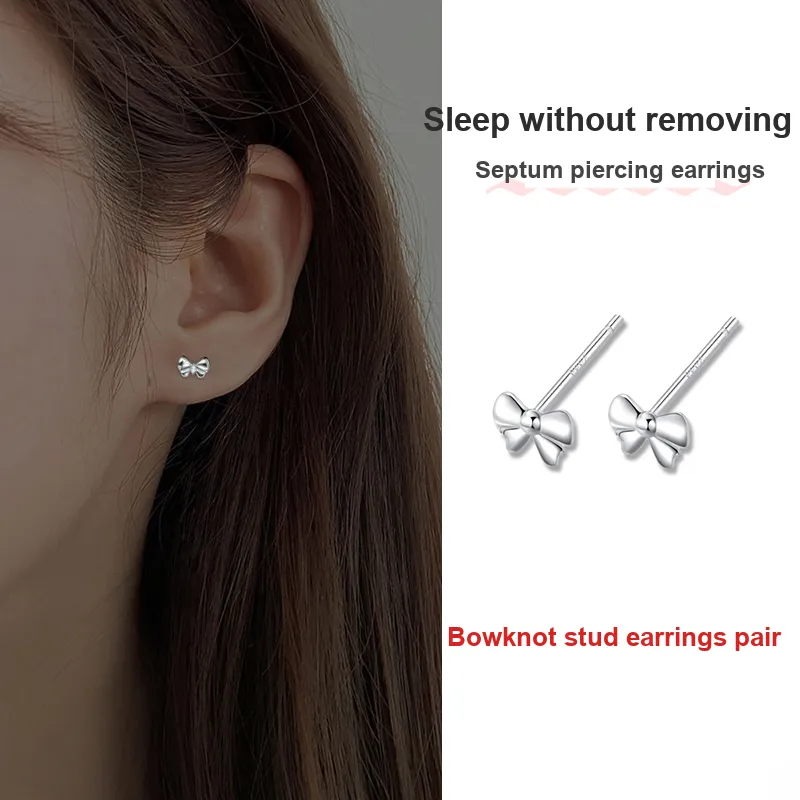 ETAHLOVE Sterling Silver Stud Earrings Women's Surprise For Bestie Girlfriend's Birthday-145