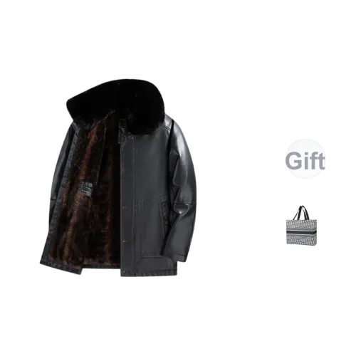 Vintage Cars Кожаная куртка Мужская