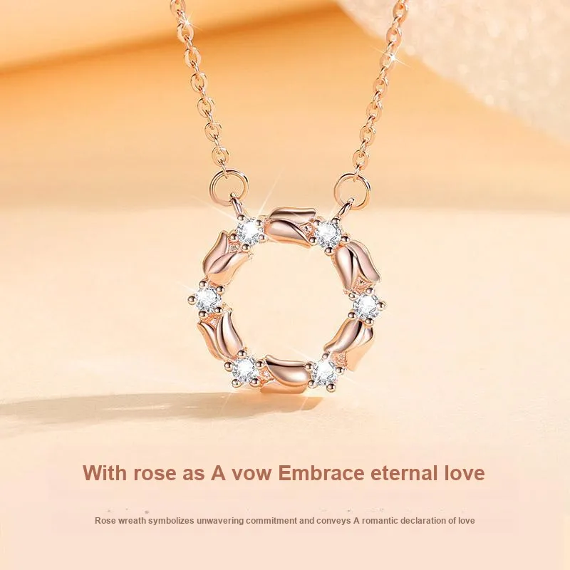 Mini&yaya S925 Silver Necklaces Women's-4