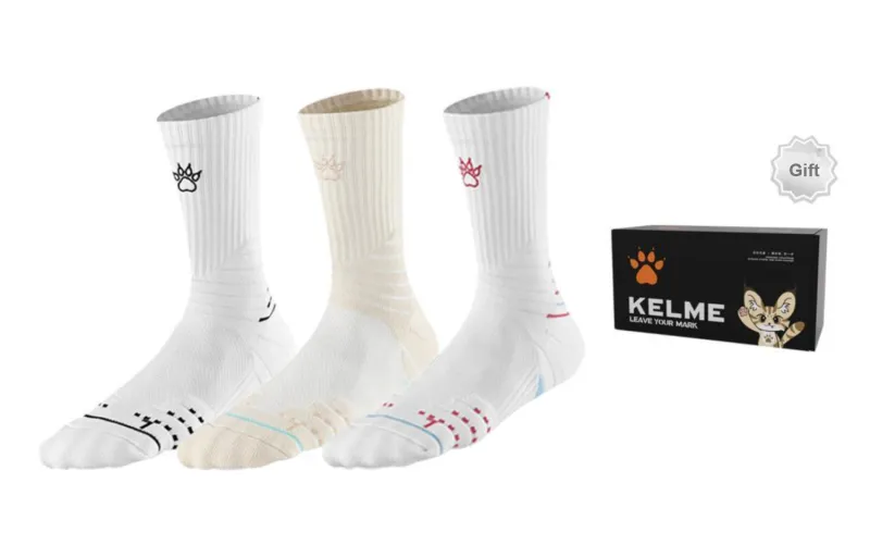 KELME Basketball Socks Unisex 3 Pack-22