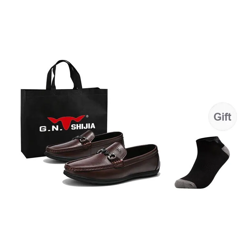 G.N.SHIJIA Gommino Loafers Men's-21