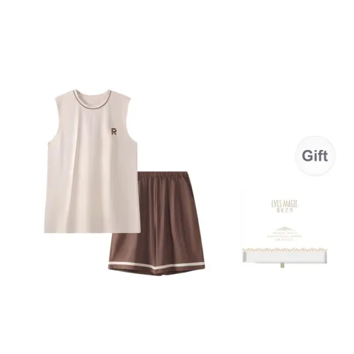 XIA.WA.ZHI.XIU Pajama Set Men's Gift Box Set Image Color