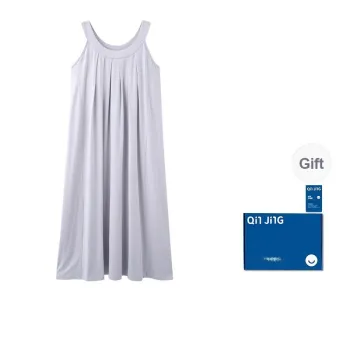 Qin Jing Nightgown Women's Gift Box Set Purple