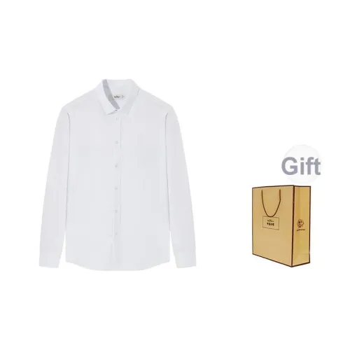 SEVEN Рубашка Мужская Сумка для покупок Включено Все Белое