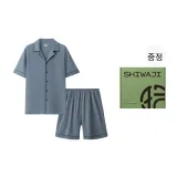 [반팔 셔츠+반바지] 캐노피 그레이