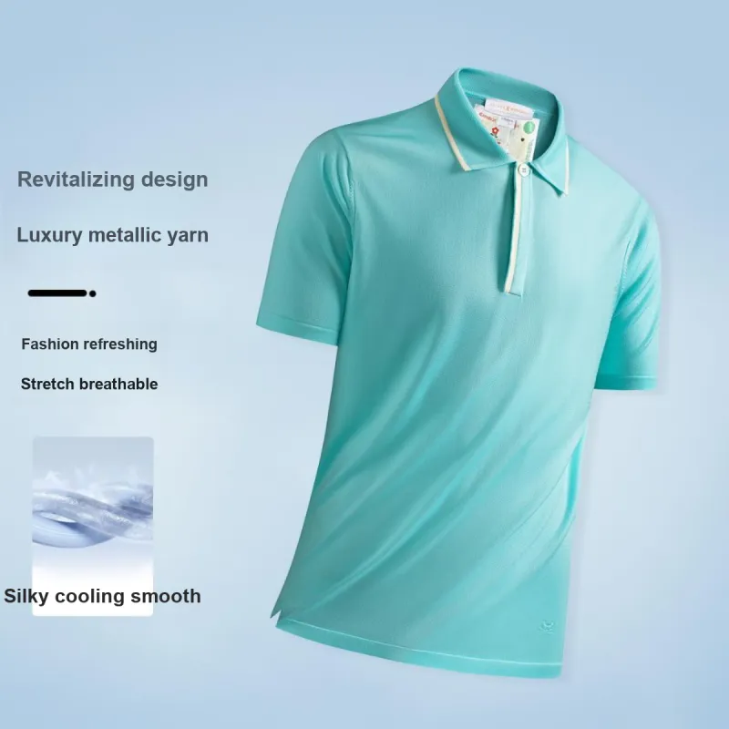 Montagut Polo Shirts Unisex Light Green-2