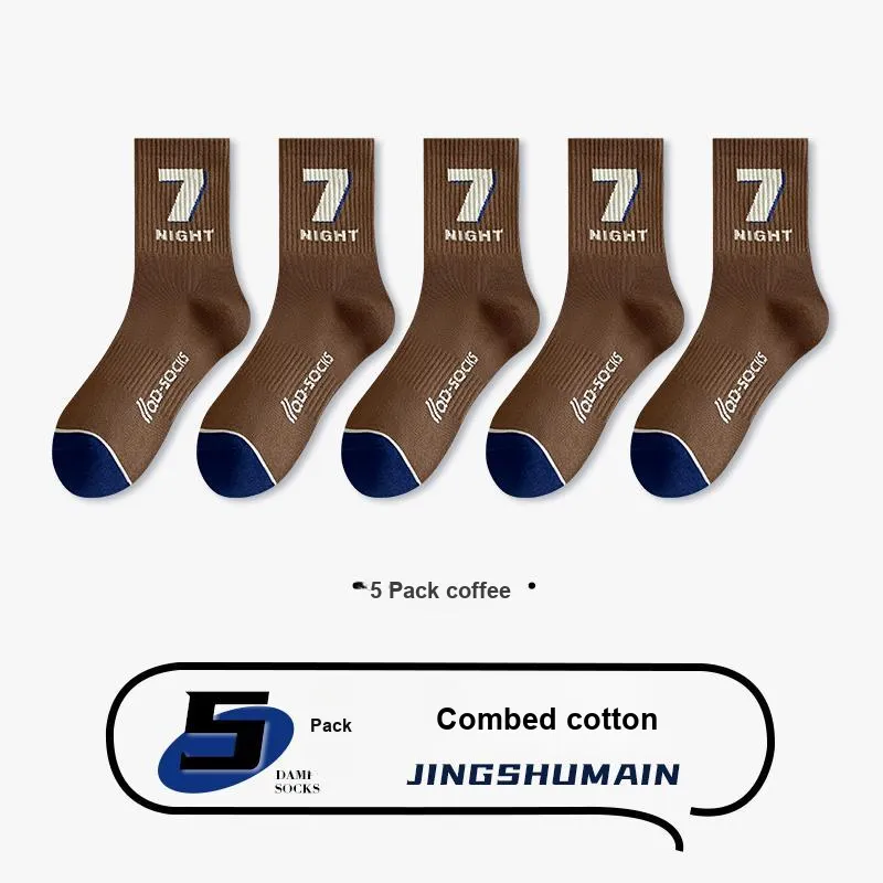 ROBINHOOD Mid Calf Socks Men's 5 Pack-9