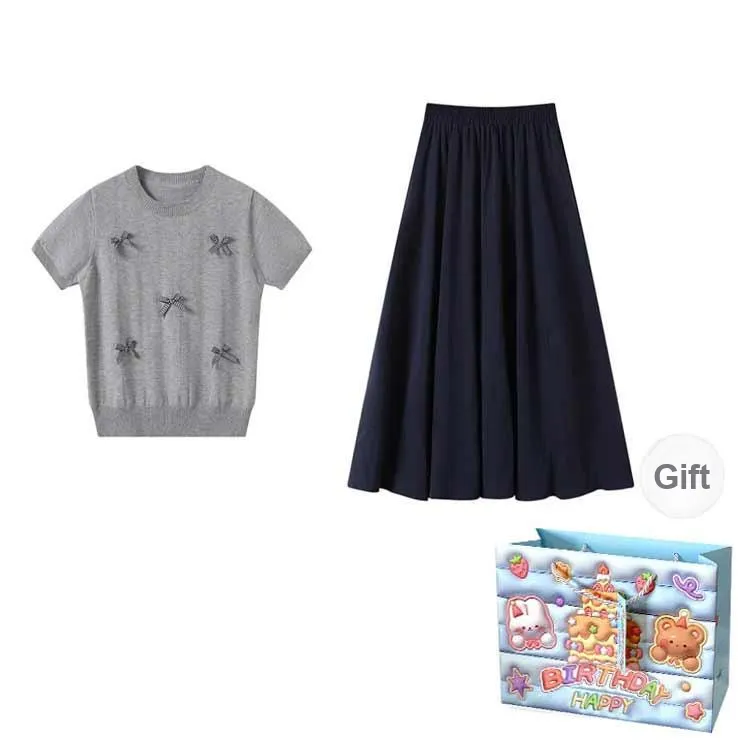 Gentle Welcome Skirt Set Women's-0