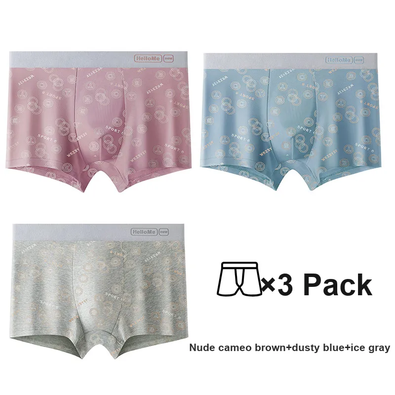 Lan Miao Underpants Men's 3 Pack-19