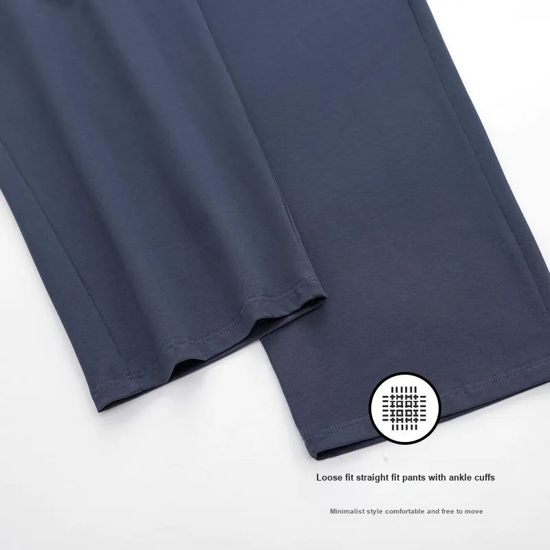 GOSO Pajama Set Men's Aqua Blue-4