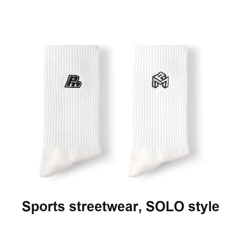 Primeet Mid Calf Socks Unisex Combo Set-15