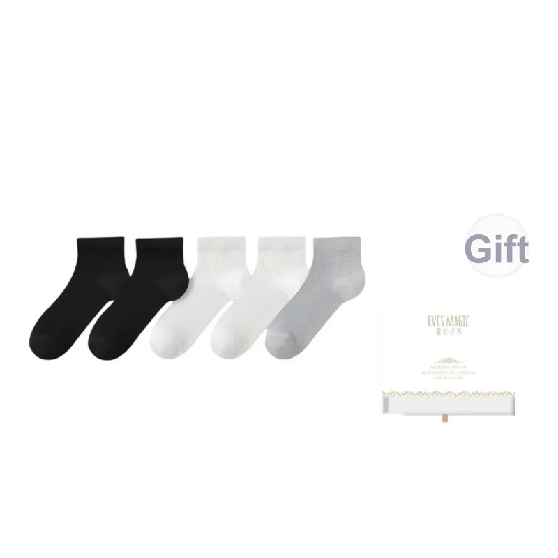 XIA.WA.ZHI.XIU Ankle Socks Women's Box 5 Pack-20