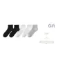Black, Black, White, White, Gray