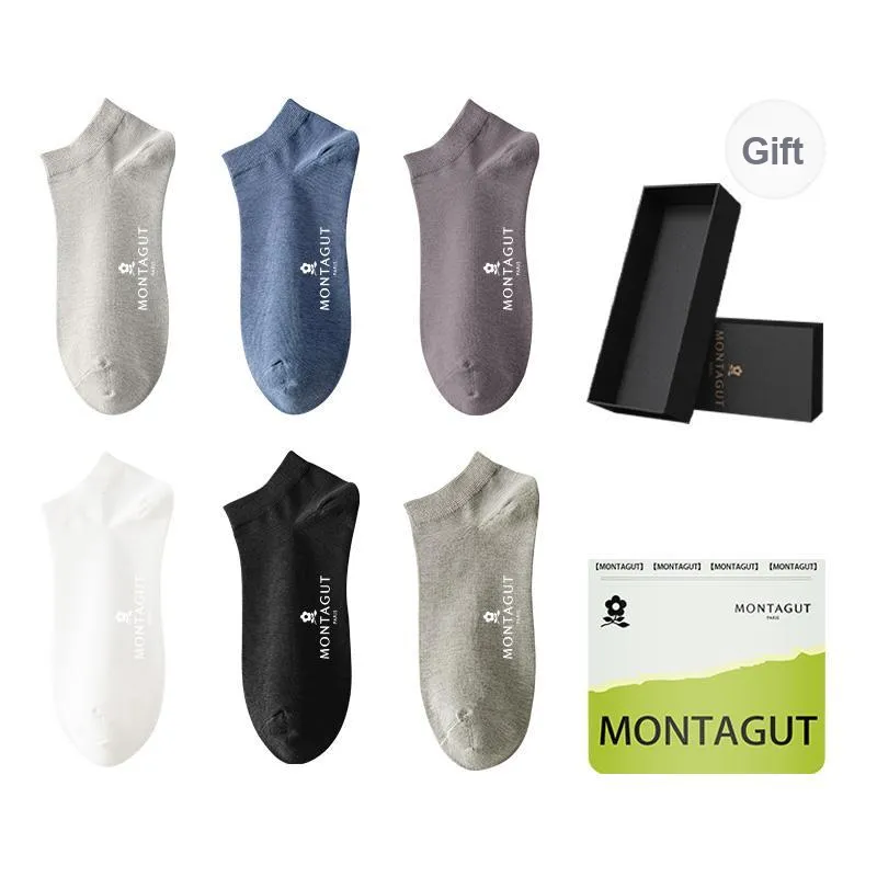 Montagut Ankle Socks Men's Box 6 Pack-64