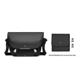 Black Large Size+Accessories Bag