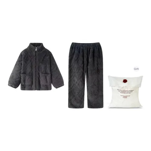 WANANNI Пижамный комплект Мужской Сумка для покупок Черная