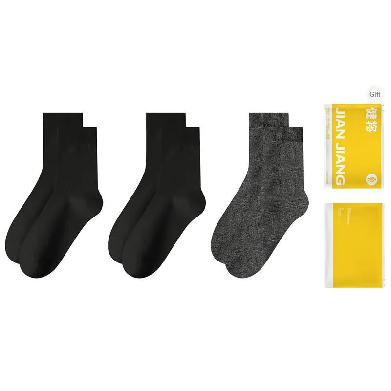 Master Mid Calf Socks Men's Shopping Bag Combo Set-12