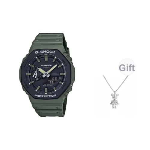 Г Shock Кварцевый Механизм Часы Унисекс Черный Циферблат