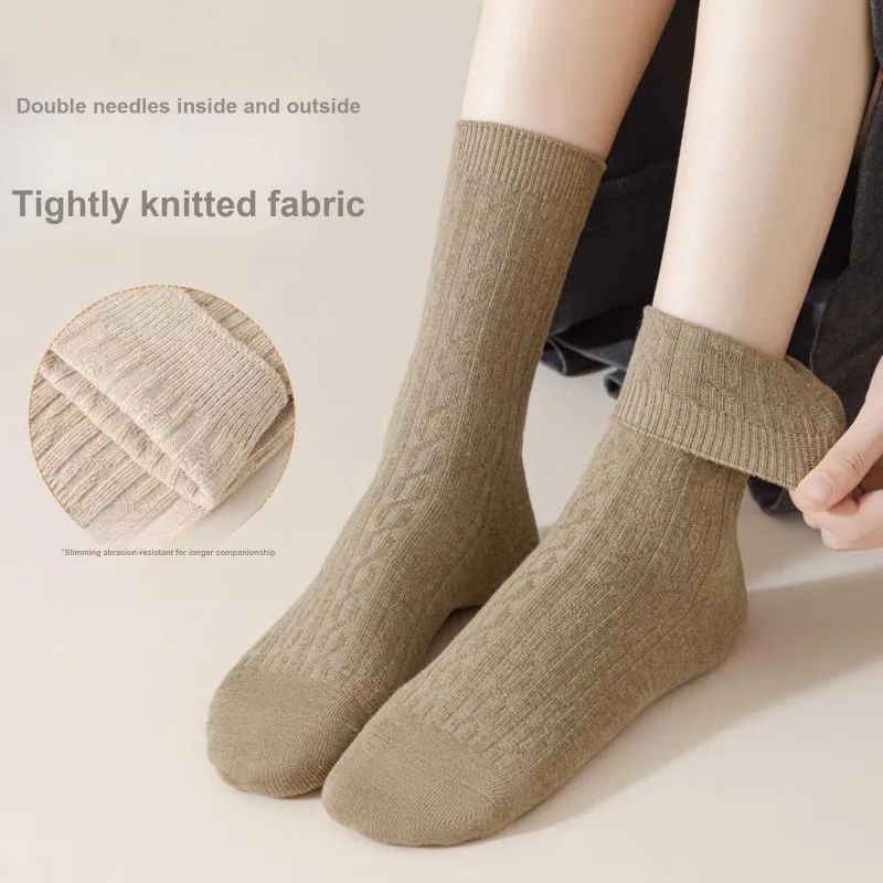 XXLLG Mid Calf Socks Women's Box Of 3 Pairs-3