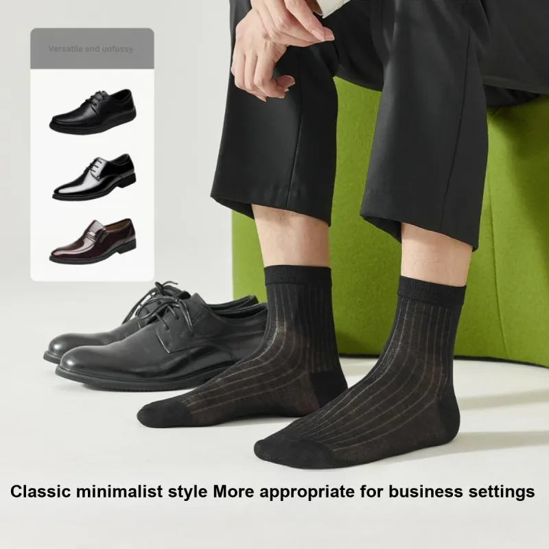 Temooues Mid Calf Socks Men's Combo Set-1