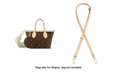 1.1cm-Width Adjustable 90-120cm Crossbody Vegetable Tanned Leather Shoulder Strap[Top Grain Cow Leather]