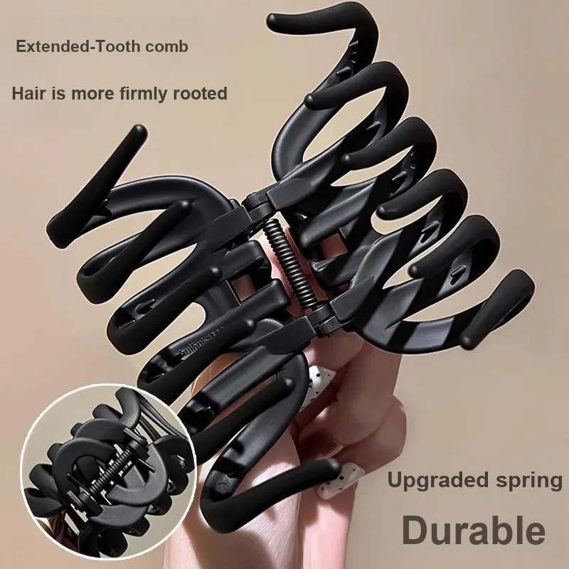 Danqin Acrylic Hair Clips Women's-16