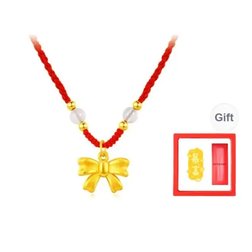 Chongqing Gold Store 999 Fine Silver Necklaces Women's