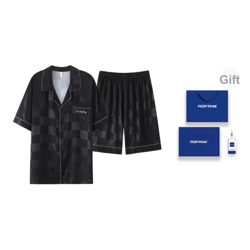 Floating Light Islands Пижама Набор Мужской Черный