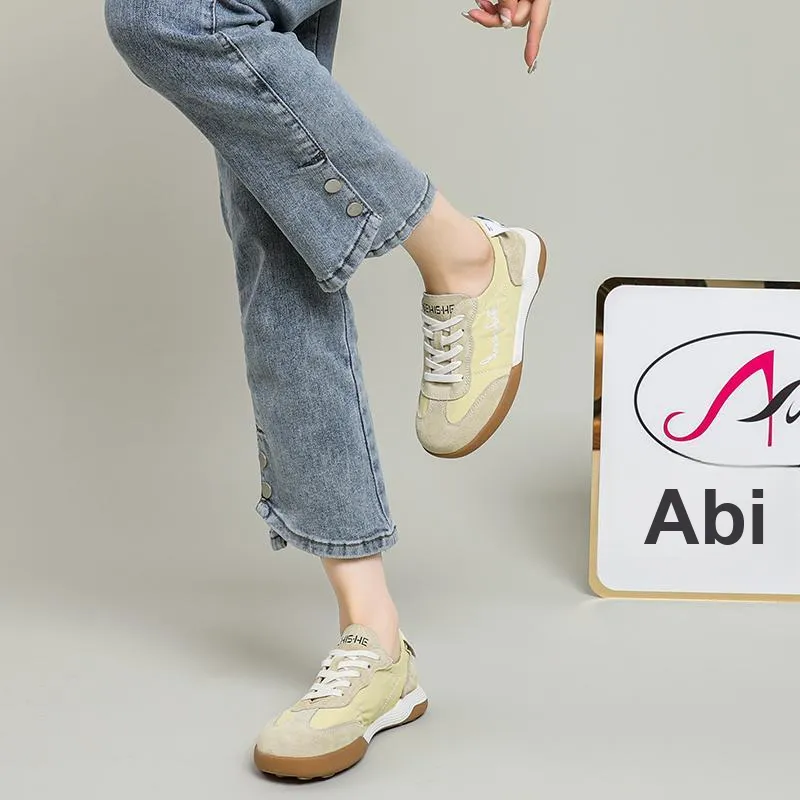 ABIDJAN Breathable And Lightweight Low Top Casual Shoes Women's-18