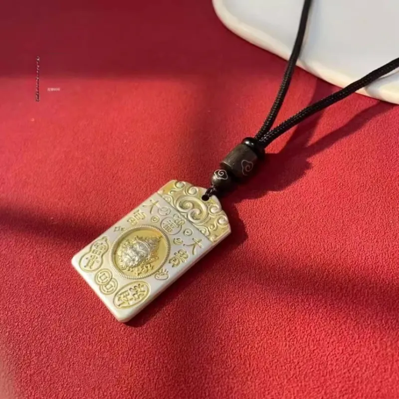 LIUXIN 999 Fine Silver Pendants Unisex-2