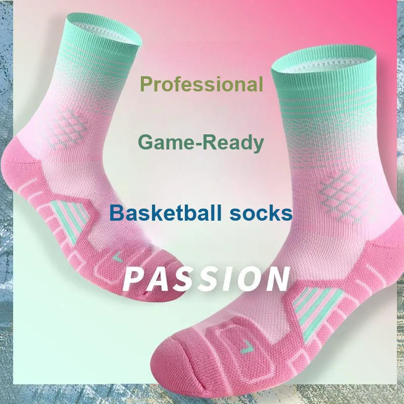 Gentle Welcome Basketball Socks Men's 3 Pack-1