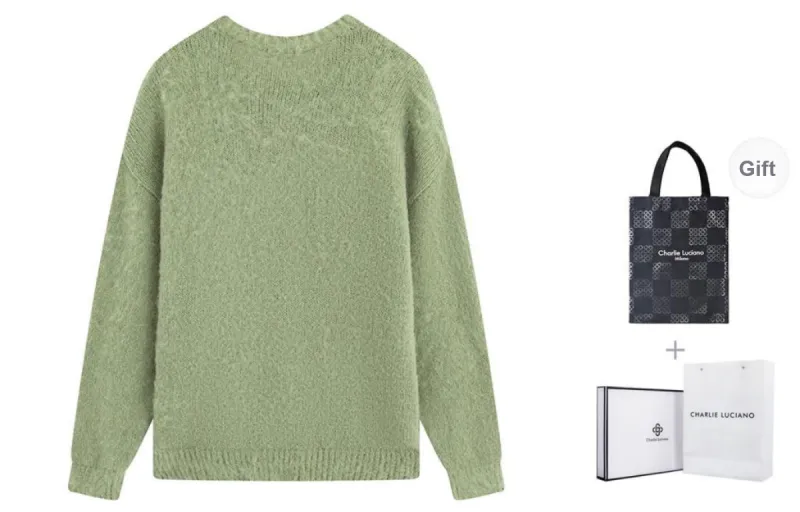 Charlie Luciano Sweater Unisex Green-1