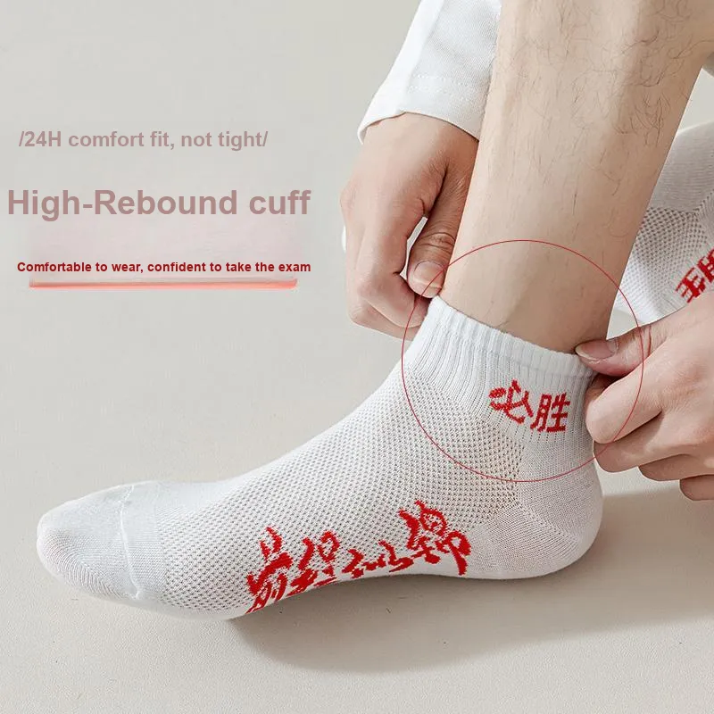 Lan Miao Ankle Socks Men's 5 Pack-3