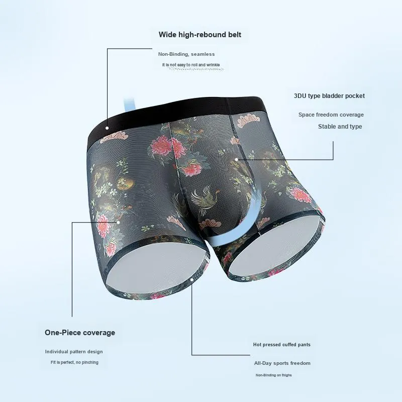 DUINIDESIYU Underpants Men's 3 Pack-4