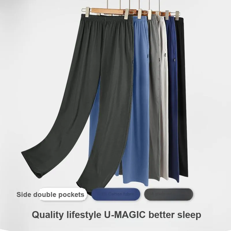 FENTENGCARE Men Pajama Pants-1